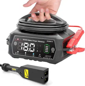 Hiyiton B0dcvydhk6 36v 18a And 48v 13a Golf Cart Trickle Battery Charger For Ezgo Txt Text With Po