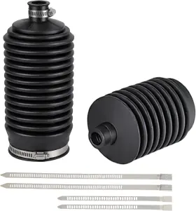Hogucal-033 711181065596 Steering Bellows With Stainless Steel Cable Tie For Club Car Ds Gas And Electric