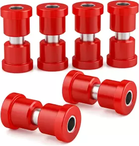 Howbow 106-006-06-1024 Ezgo Txt Rear Bushing Kit Golf Cart Leaf Spring Shackles Polyurethane Bush