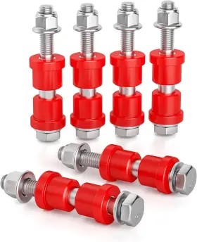 Howbow 106-006-06-1024a Ezgo Txt Spring Bushing Kit With Screw Nut Golf Cart Rear Leaf Polyureth