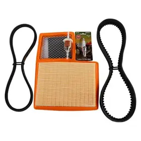 Huskey Parts Company 2007-2012.5 Tune Up Kit With Clutch Drive And Starter Generator Belts Compatible
