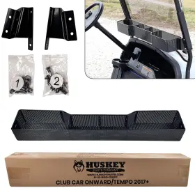 Huskey Parts Company 689539257873 Golf Cart Baskets Front One Piece Design Club Car Onward/tempo 2017
