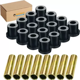 Huskey Parts Company 744110962529 Club Car Ds Golf Cart Front And Rear Leaf Spring Bushing Kit For 1981-up Mo