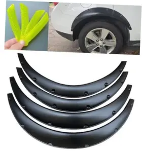 Hylikota Cgf018 2 Universal Car Fender Flares - 4-piece Set Flexible Pp Matte 83cm 89cm