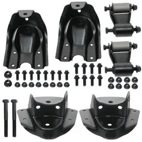 Iilentes Bs-101-047k2 Bs-101-055k2 722-045 722-006 722-007 722-102 Pair Rear Leaf Spring Rearward Shackle Hanger