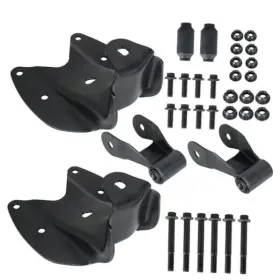 Iilentes Bs-101-054k2 Bs-101-087k2 Rear Leaf Spring Rearward Shackle Hanger Bracket Kit Lh And Rh 722-016 722-019
