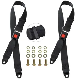 Ilskw 787309200545 Golf Cart Seat Lap Strap Belts Kit 59.45 Inch Dot Certified Unive... Fast Ship