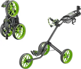 Inc. 445031367334 Caddylite 15.3 V2 Golf Push Cart Deluxe Quad-fold Lightweight 3 Colors