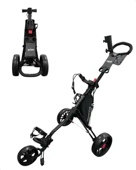 Inc. 711181219494 Caddylite 11.5 V3 Golf Push Cart - Lightweight Aluminum 3-wheel Foldable Ba