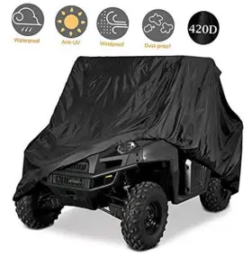 Indeedbuy 5824003664 Waterproof Utv Cover Heavy Duty Oxford Cloth For Polaris Rzr Yamaha Can-am