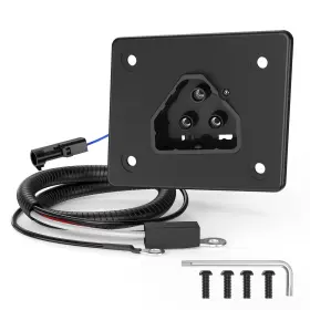 Iooblbei 313088710779 Golf Cart 48v Charger Receptacle For Ezgo Rxv 2008-up Electric