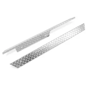 Jmtaat Cb-1451 Rocker Panel Set Compatible With 1994-2013 Ezgo Txt Golf Cart Full Silver