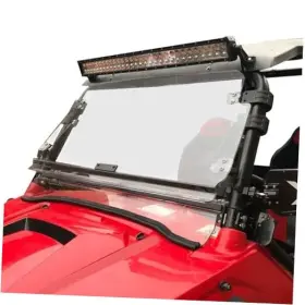 Jmtaat Cb-1471 Front 2-in-1 Windshield Compatible With 2008-2023 Polaris Rzr Wear Resistance