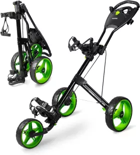 Jovial 696574771394 3 Wheel Collapsible Junior Golf Cart Upper And Lower Brackets With Elastic