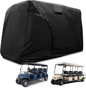 Joymo A7qp2302231520b Golf Cart Cover 2/4/6 Passenger 156 Inch /144 /138 /125 /114 /95 Waterproof
