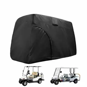 Jungda 721618676769 Golf Cart Covers 4 Passenger Waterproof Rain Cover For Most Jungda 721618676769 Golf Cart Covers 4 Passenger Waterproof Rain Cover For Most