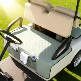 Kaskawise 768365759475 Golf Cart Seat Covers Universal Towel Blanket With 4 Fr