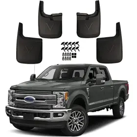 Kcool Kc1001020 Mud Flaps Compatible With Ford 2015-2020 F150 Oem Fender Flares