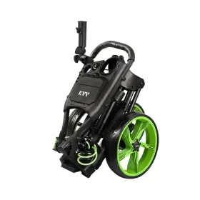 Kvv 652722964605 3 Wheel Foldable/collapsible Golf Push Cart Ultra Lightweight Smallest Fold Inch