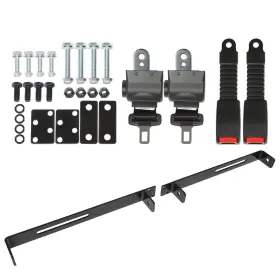 Lablt Gs2360526fe 2 Retractable Golf Cart Seat Belts And Bracket Fit For E-z-go Yamaha Club Car