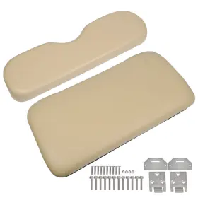Lablt Qs489680qr For Ezgo Medalist Txt 1994-2013 Golf Cart Pair Front Seat Cushion Incl. Hardware