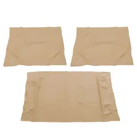 Labwork Law183558 Brown Front Seat Covers For Club Car Ds 1982-2000.5 Golf Cart Bottom And 2 Backs