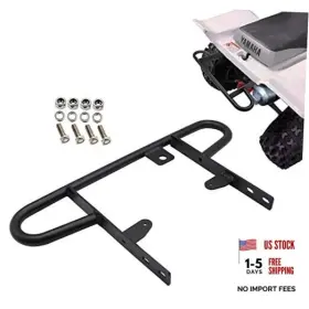 Laformo Lfmot00731 Rear Back Wide Grab Bar Bumper Black Carrier Fits 2004-up Yamaha Yfz450 Atv
