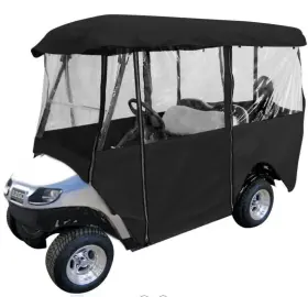 Leader Accessories 841432161958 Deluxe Golf Cart Enclosure Rain Cover 4 Passenger D