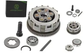 Leaping Knight Cg150 6 Plate Clutch Assembly For Cg175 Cg200 Cg250 Tricycle Motorcycle Atv