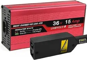 Lhibyolo Sm-rd-bat-36-15 36 Volt Golf Cart Battery Charger For 15 Amp Ez Go Txt With Type Ezgo Plug Lhibyolo Sm-rd-bat-36-15 36 Volt Golf Cart Battery Charger For 15 Amp Ez Go Txt With Type Ezgo Plug