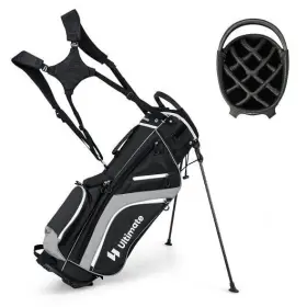 Lightweight Golf Stand Bag 655471311102 With 14 Way Top Dividers And 6 Pockets-gray - Color