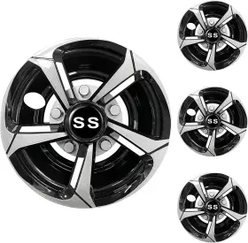 .ltd 744759495525 Golf Cart Hubcaps Wheel Covers For Ezgo Club Car Yamaha Wheels And Tir
