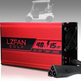 Lzfan 689855059212 48v 15a Golf Cart Battery Charger For 48 Volt Ez-go Ezgo Rxv/txt With Rxv Lzfan 689855059212 48v 15a Golf Cart Battery Charger For 48 Volt Ez-go Ezgo Rxv/txt With Rxv