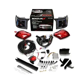 Madjax 02-130 Alpha Ultimate Plus Light Kit For Club Car Precedent Golf Carts