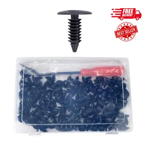 Mamiko 726084684126 150 Pcs Plastic Fastener Push Pins Compatible With Electric/gas Yamaha Golf Cart Mamiko 726084684126 150 Pcs Plastic Fastener Push Pins Compatible With Electric/gas Yamaha Golf Cart