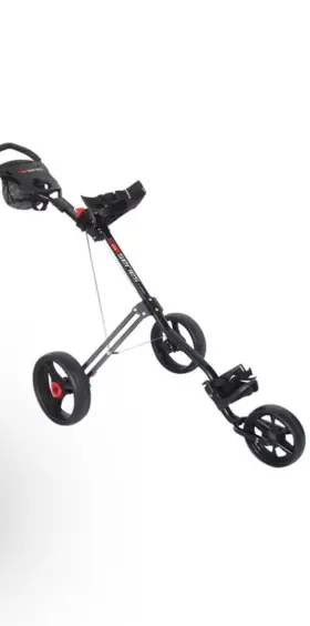 Masters Trsin6 2025 5 Series 3-wheel Push Golf Trolley Folding Lightweight Adjustable