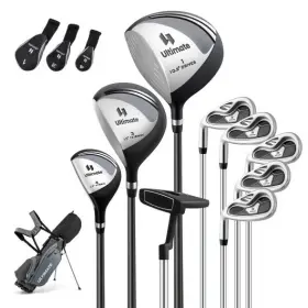 Mens Lefthanded Complete Golf Clubs Bag Set Portable Lightweight 694162389372 And Stand