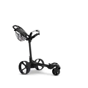 Mgi 327538003268 E-boost Lightweight Assisted Golf Pushcart With Push And Boost Modes - Black