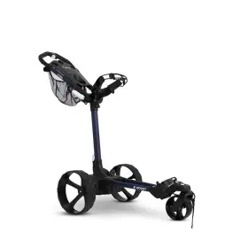 Mgi 327538003282 E-boost Lightweight Assisted Golf Pushcart With Push And Boost Modes - Blue
