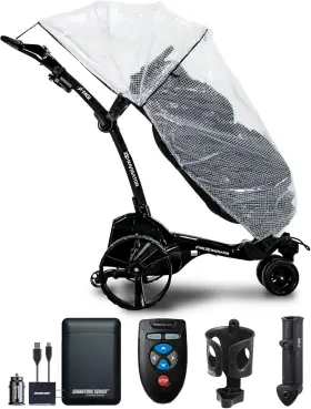 Mgi 840454600452 Zip Navigator Remote Control Electric Golf Push Cart With Rain Cover Bundle Mgi 840454600452 Zip Navigator Remote Control Electric Golf Push Cart With Rain Cover Bundle