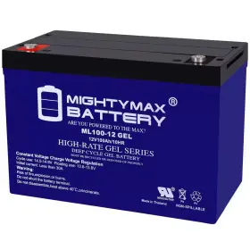 Mighty Max Battery 445056575585 12-volt 100ah Gel Replacement For Kaddy E-caddy Golf Cart