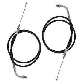 Mishon Inc Mk1005877 Push Pull Throttle Cable Set For Kawasaki Kz1000 Kz550 Kz650 Kz900 Kz750b