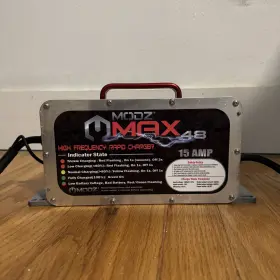 Modz 15adc Max 48 15 Amp Golf Cart Charger For Volt Carts 48vdc