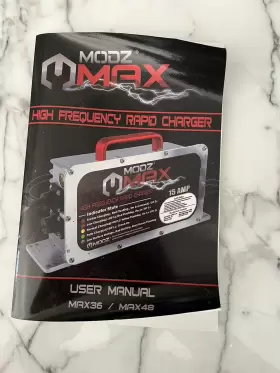 Modz Max 445024219237 Max36 15 Amp Ezgo Txt Battery Charger For 36 Volt Golf Carts