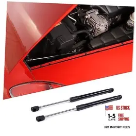 Moittellc C6-yqgyyg Car Front Hood Lift Supports Kit Compatible With Chevy Corvette C6 2005-2013 Moittellc C6-yqgyyg Car Front Hood Lift Supports Kit Compatible With Chevy Corvette C6 2005-2013