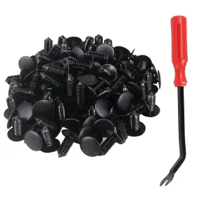 Mosnai 445054124136 100 Pcs Nylon Fastener Push Pins Universal Fit Electric/gas Yamaha Golf Cart X-m