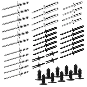 Mosnai 787803799781 Complete Body Rivet Kit Fit For Ezgo Txt Golf Cart Gas/electric 1995 With 1