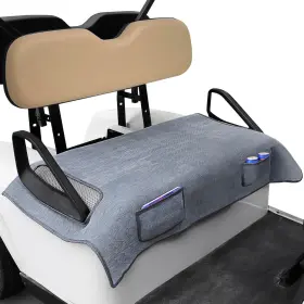 Mosnai M222 Golf Cart Blanket Seat Covers With 2 Pockets For Club Car Ds Precedent Ez