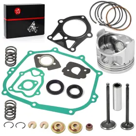 8206 TOP Engine End Rebuild Std Piston Ring Gasket Seal Kit