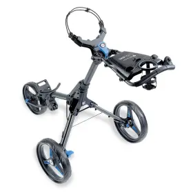 Motocaddy 060148987347 Cube Push Golf Graphite And Blue Trolley With Drink Scorecard Holder Motocaddy 060148987347 Cube Push Golf Graphite And Blue Trolley With Drink Scorecard Holder